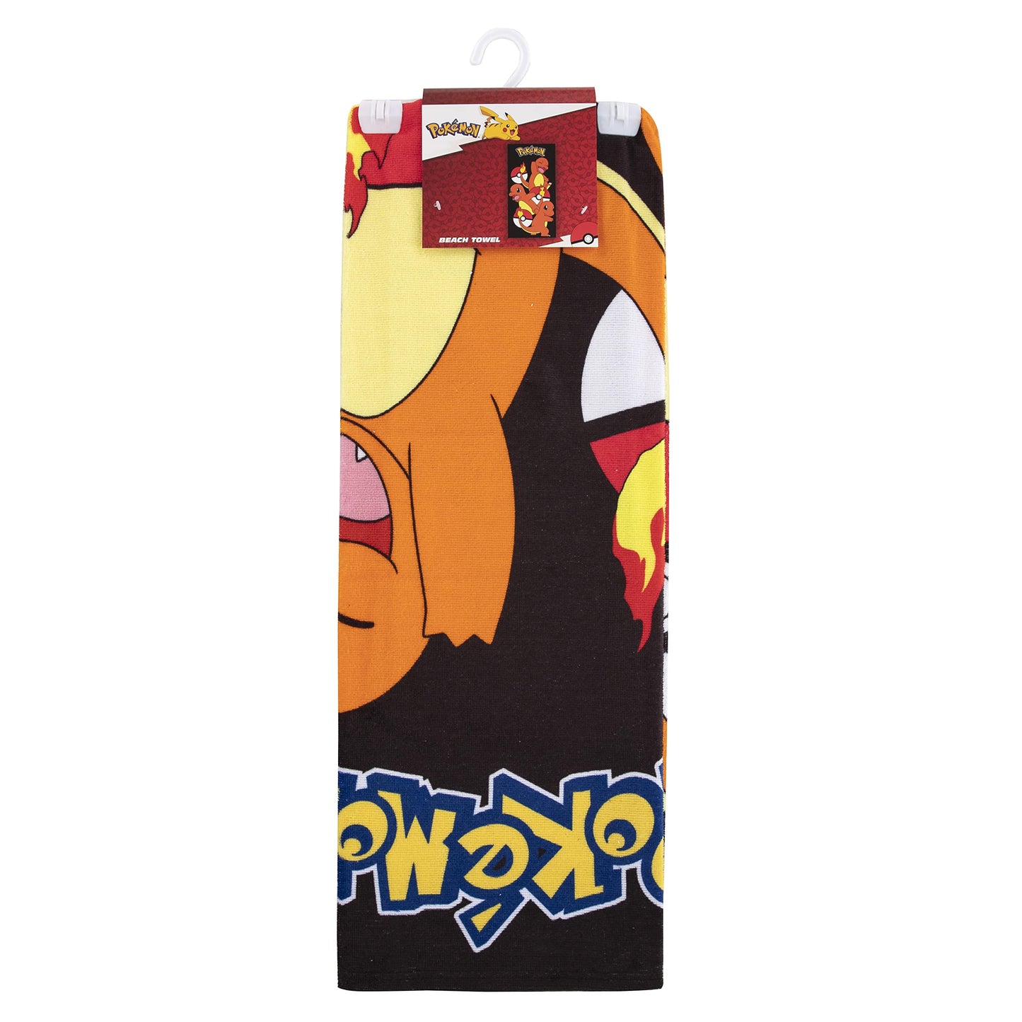 Northwest Pokemon Beach Towel, 30" x 60", Hot Char