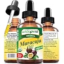 MYVIDAPURE Organic MARACUJA OIL Passion Fruit Certified Organic 100% Natural, Pure WILD GROWTH VIRGIN UNREFINED Brazilian for Skin, Face, Hair, Lip