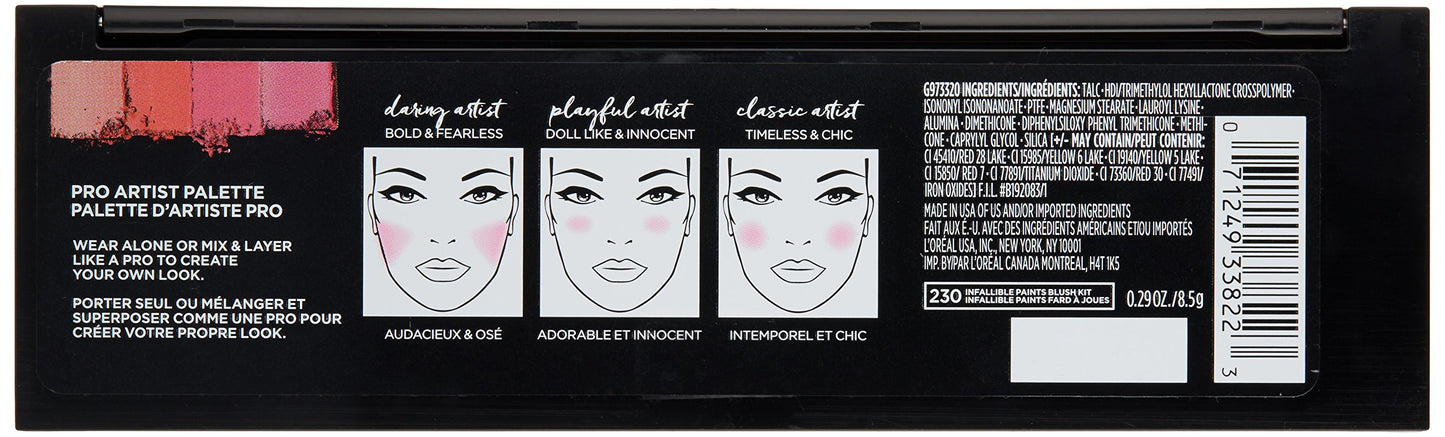 L'Oréal Paris Infallible PAINTS/BLUSH, 0.29 oz.