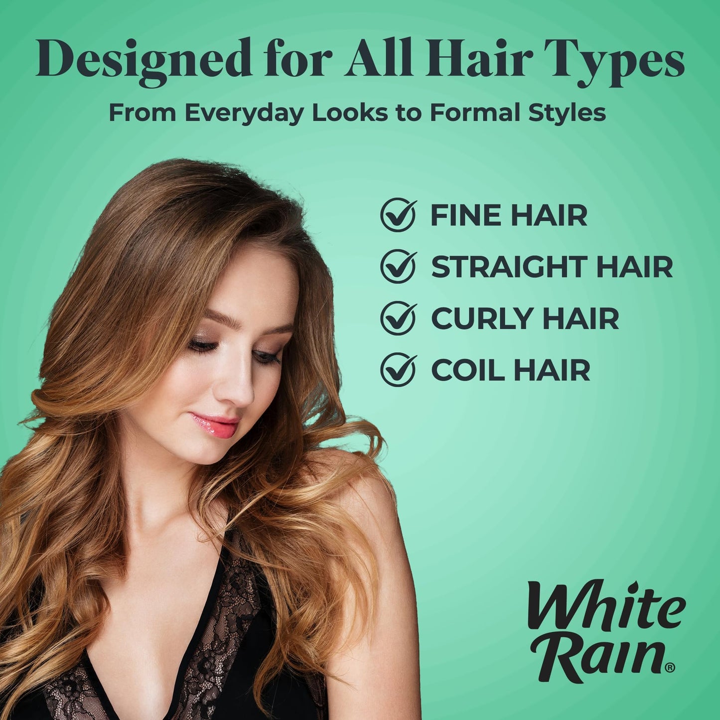 White Rain Hairspray Extra Hold Unscented, 7 oz (Pack of 2) - Non-Aerosol Hair Spray Extra Hold for Men & Women, Advanced Formula with Humidity