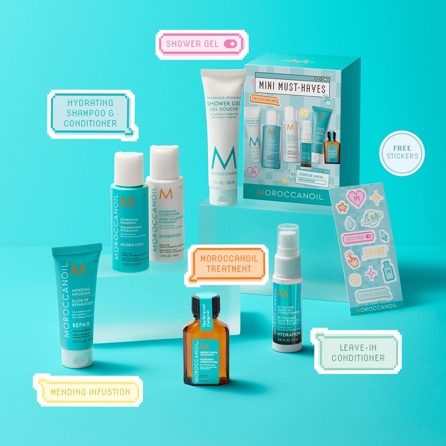Moroccanoil Mini Must-Haves - Deluxe Sampler Set Beauty and Personal Care Moroccanoil