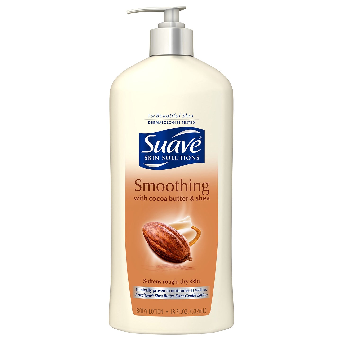 Suave Skin Solutions Body Lotion, Cocoa Butter & Shea, 18 oz (Presentation Varies) Beauty & Personal Care Unilever