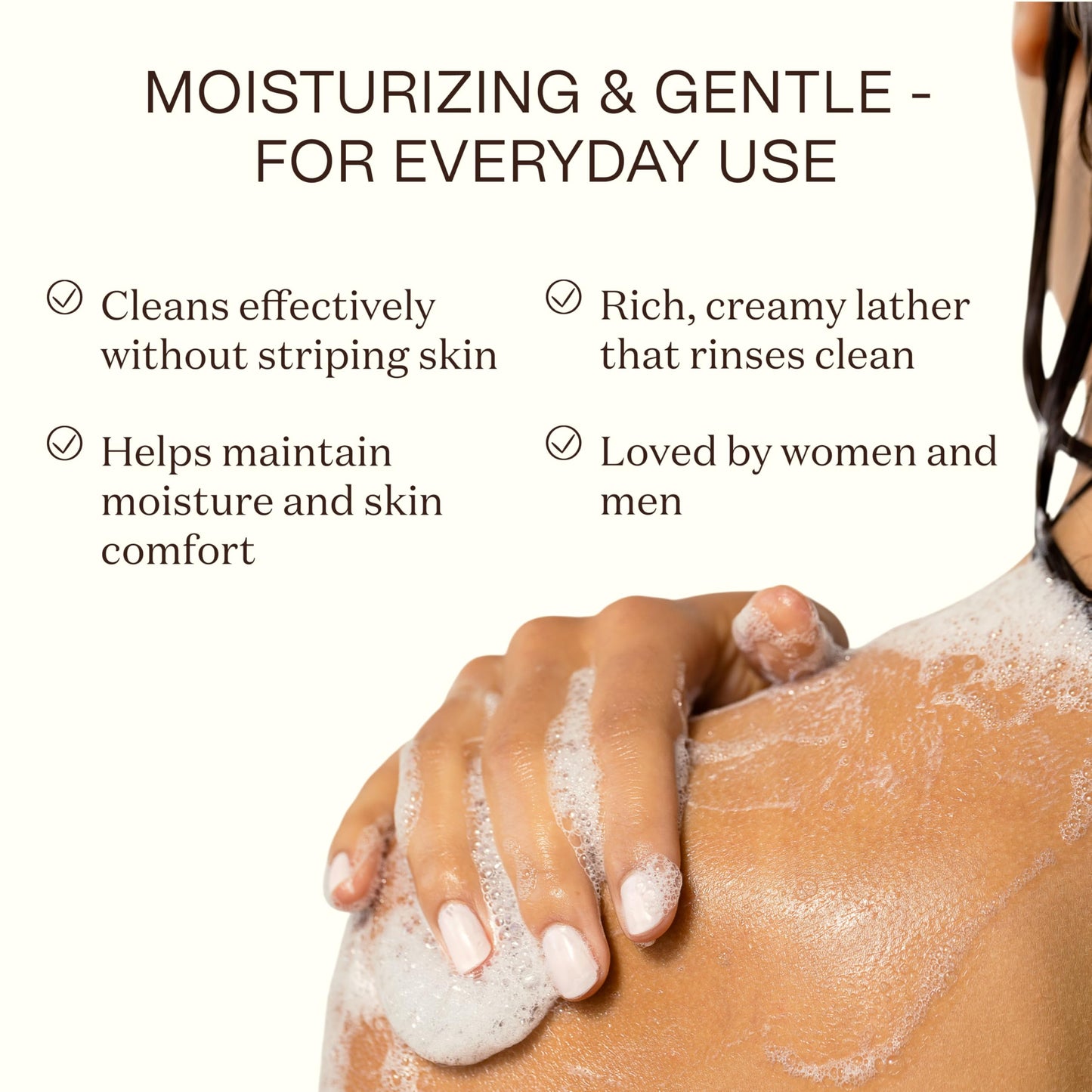 Ingreendients Moisturizing Body Wash For Sensitive, Dry & All Skin Types - pH Balanced, Natural, Organic, Non-Toxic, Vegan, Sulfate-Free Beauty & Personal Care Ingreendients