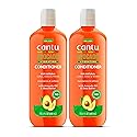 Cantu Avocado Hydrating Silicone-Free Conditioner with Pure Shea Butter, 13.5 oz (Pack of 2)