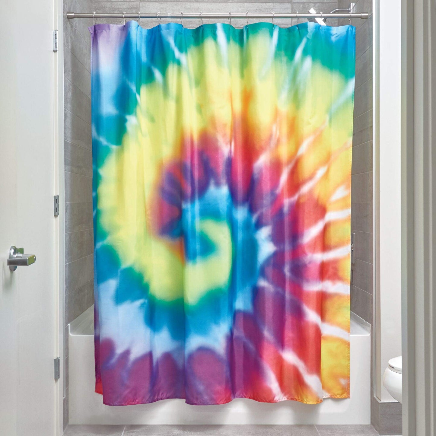 iDesign Shower Curtain, Tie Dye