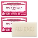 Dr. Bronner's Pure-Castile Magic Bar Soaps - Made with Regenerative Organic Certified Oils - For Face, Body, Hair- Vegan Soap Bars for Men & Women