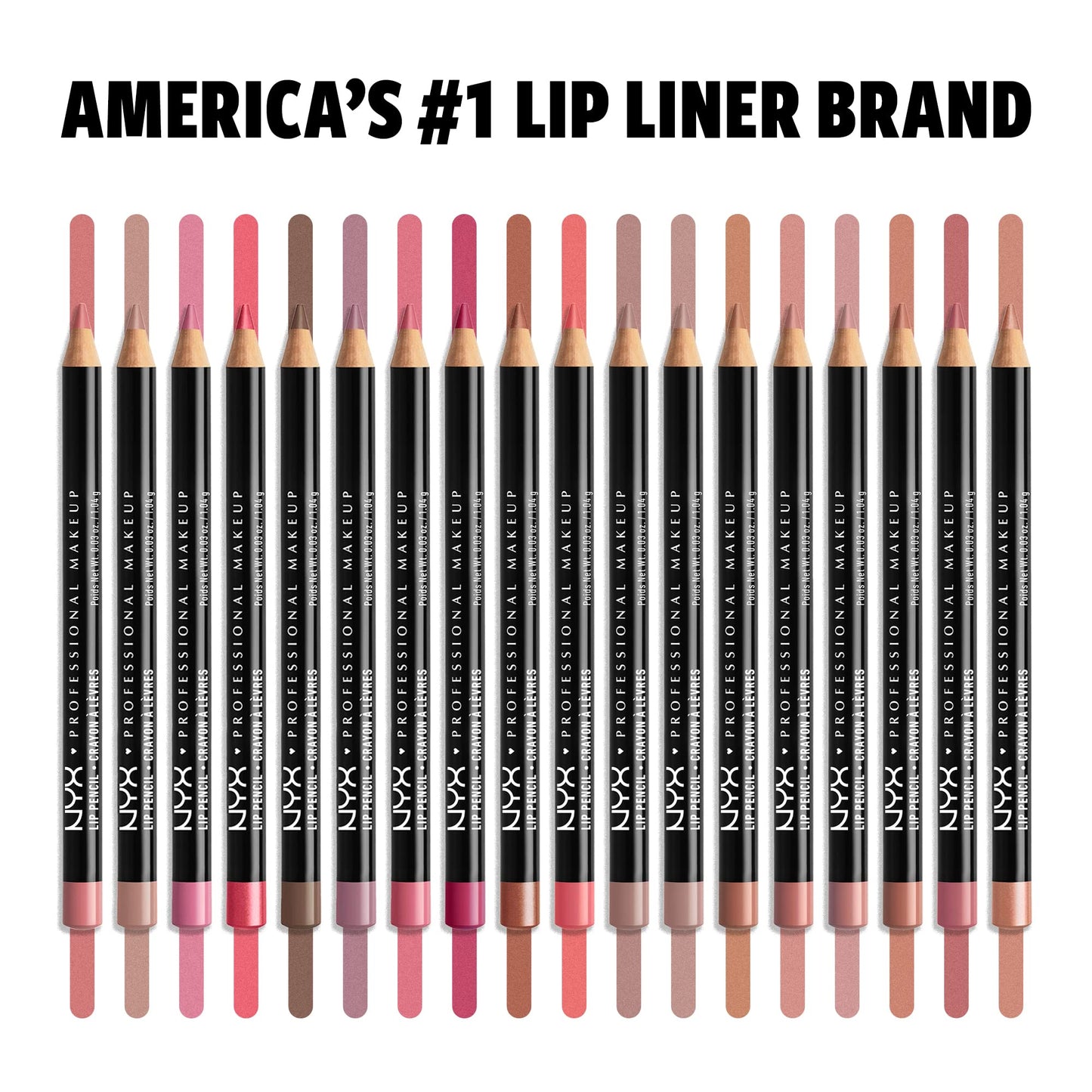 NYX PROFESSIONAL MAKEUP Slim Lip Pencil, Long-Lasting Creamy Lip Liner - Sand Pink