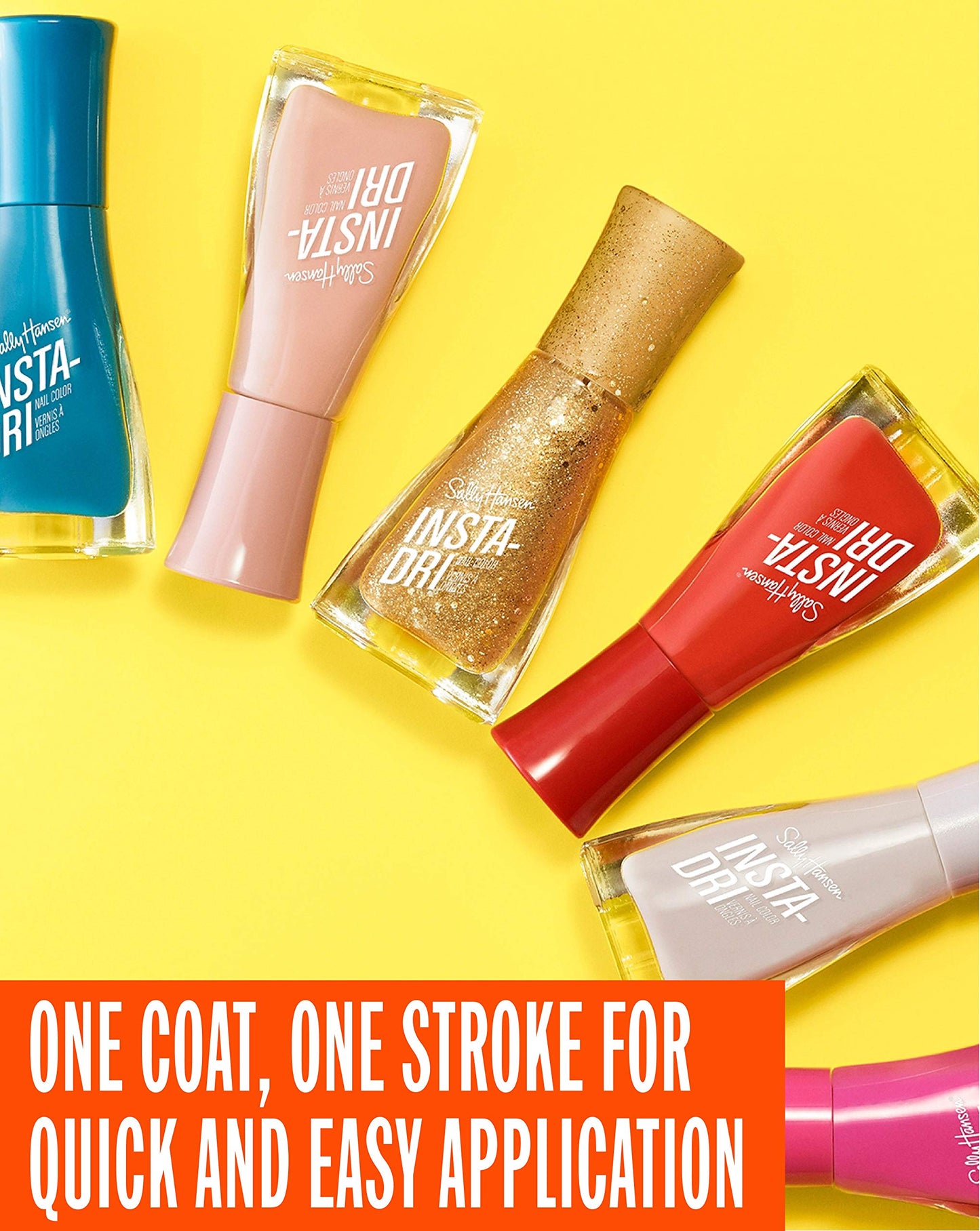 Sally Hansen - Insta-Dri Fast-Dry Nail Color, Silver Stallion