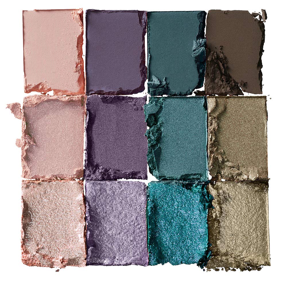 NYX PROFESSIONAL MAKEUP Ultimate Multi-Finish Shadow Palette, Eyeshadow Palette - Smoke Screen