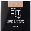 Maybelline Fit Me Loose Setting Powder, Face Powder and Finishing Makeup, Light, 1 Count
