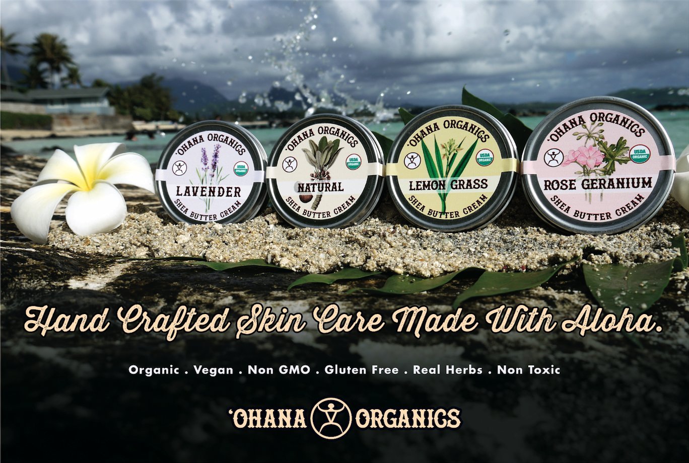 'Ohana Organics Organic Fair Trade Shea Butter Cream