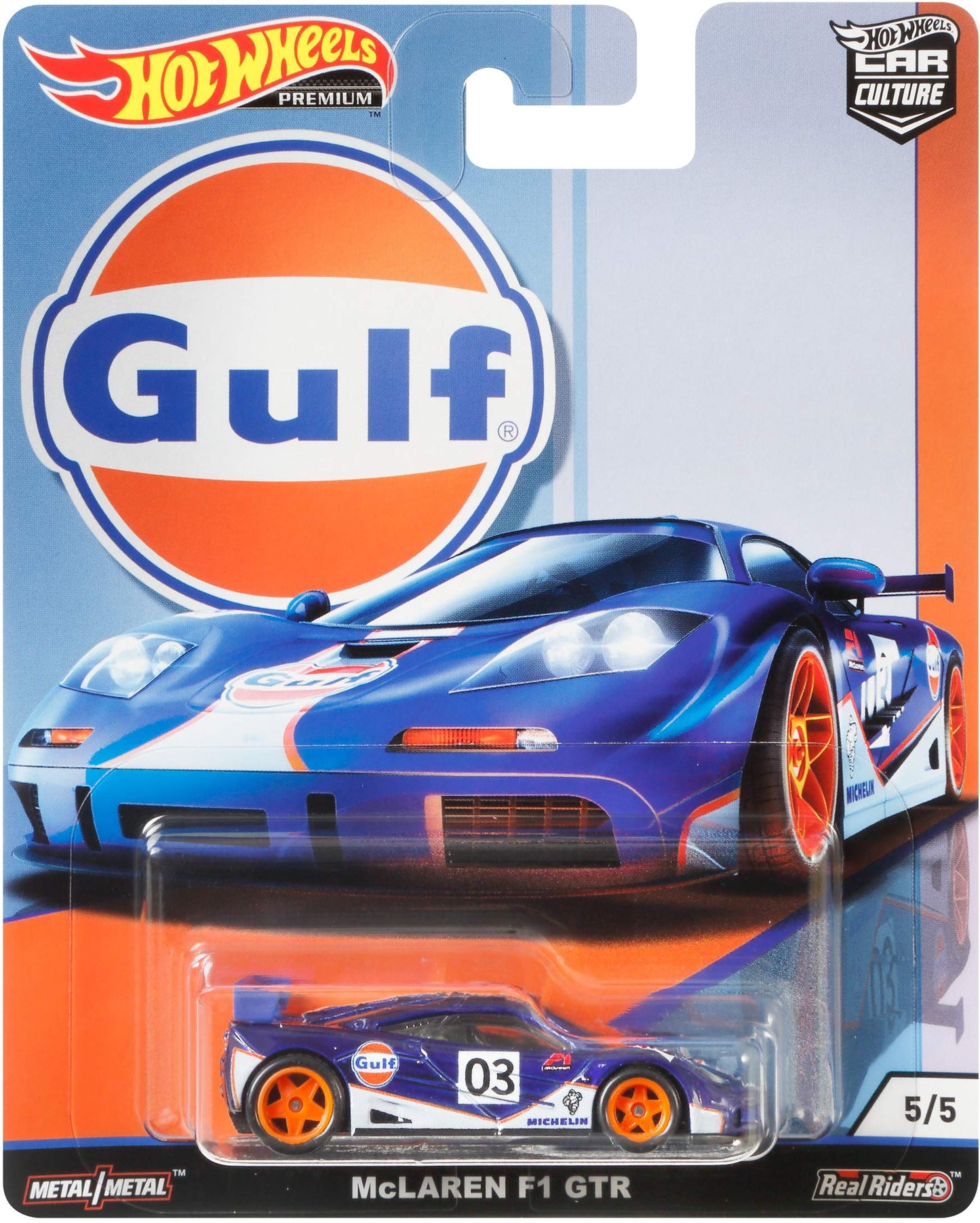 Hot Wheels Car Culture McLaren F1 GTR