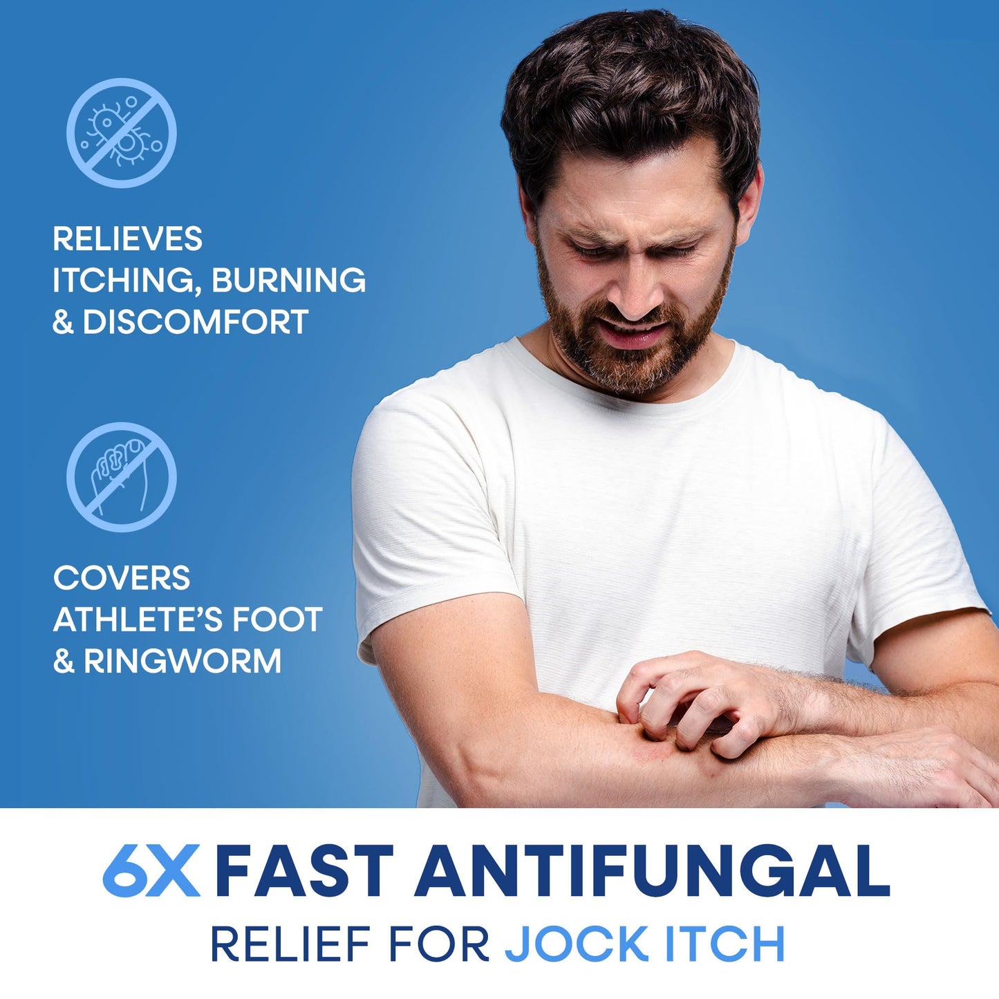 Hermon Jock Itch Antifungal Soap: Antifungal Bar with Tea Tree Oil Soothing Care & Relief of Itching, Burning & Scaling from Jock Itch, Athlete’s Foot Beauty & Personal Care Hermon