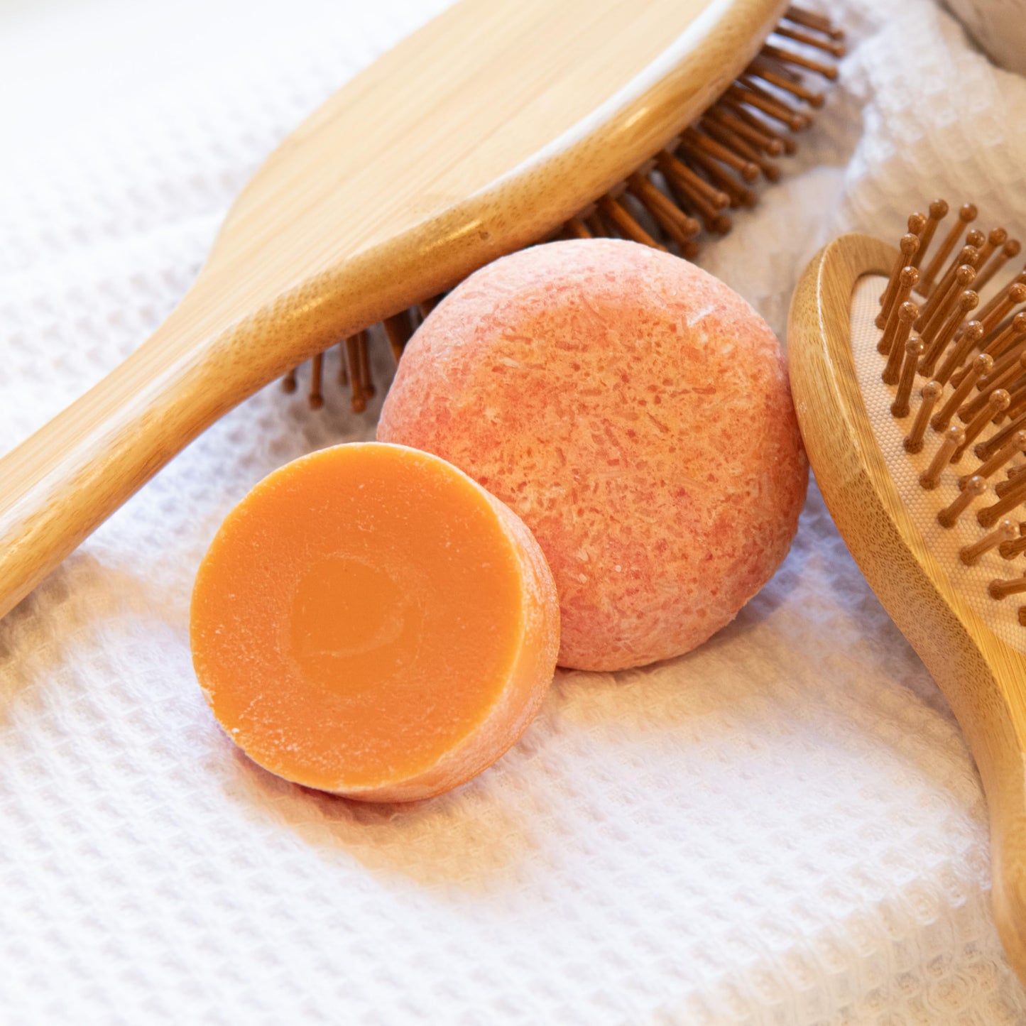 Redeem Soap Company Rainforest Roucou Shampoo and Conditioner, Made in the USA, 3 oz Shampoo, 1 oz Conditioner, Zero Waste, No Plastic, SLS Free