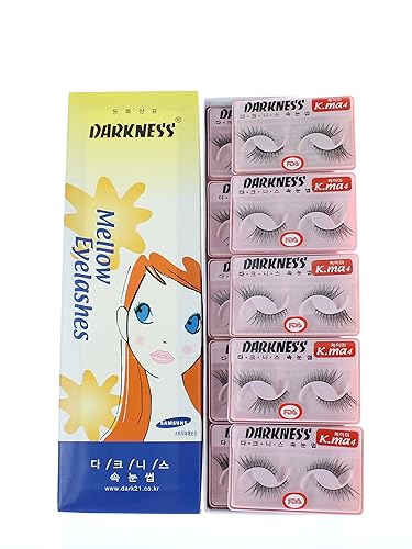 Darkness False Eyelashes K-ma 4 (Pack of 10)