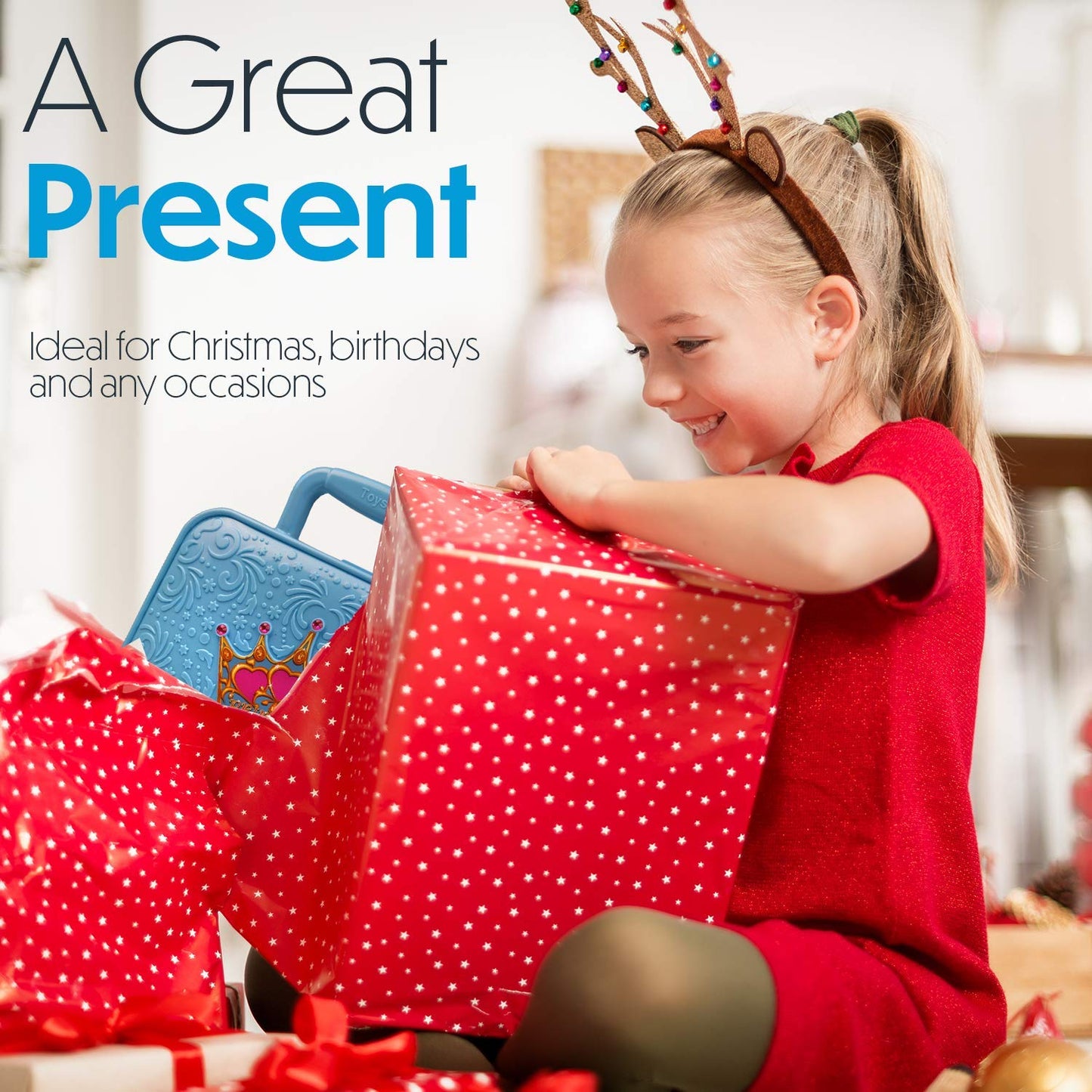 Toysical Nail Art Kit for Girls – Non-Toxic Kids Nail Polish Set, Fun Gift for Ages 6–12, Safe Birthday Gift for Girls & Pre-Teens