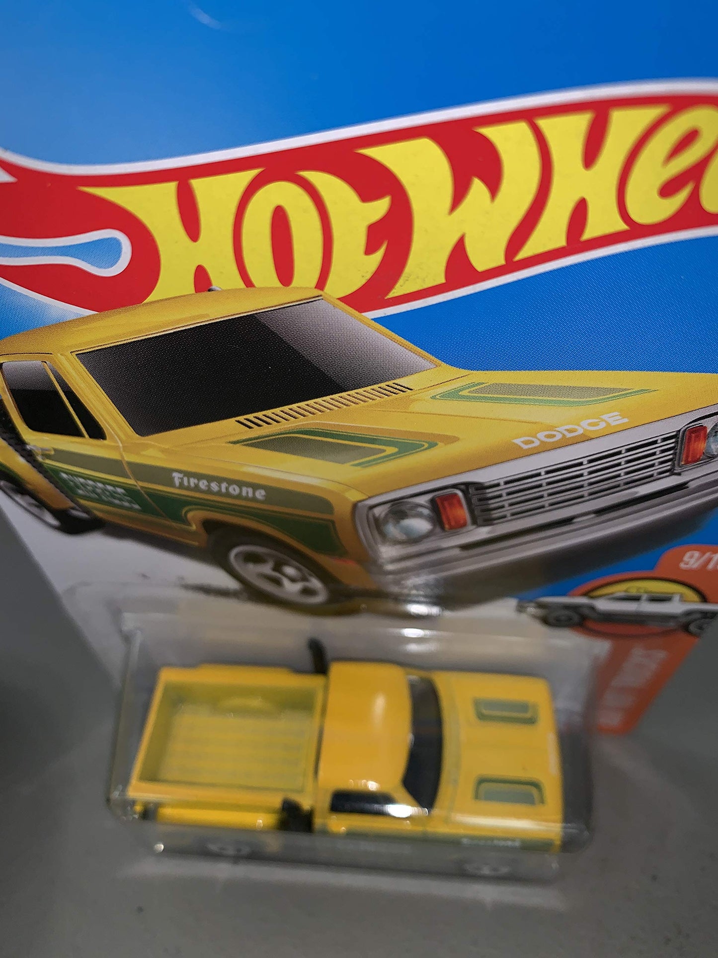 Hot Wheels, 2017 HW Hot Trucks, 1978 Dodge Li'l Red Express Truck [Yellow] 11/365