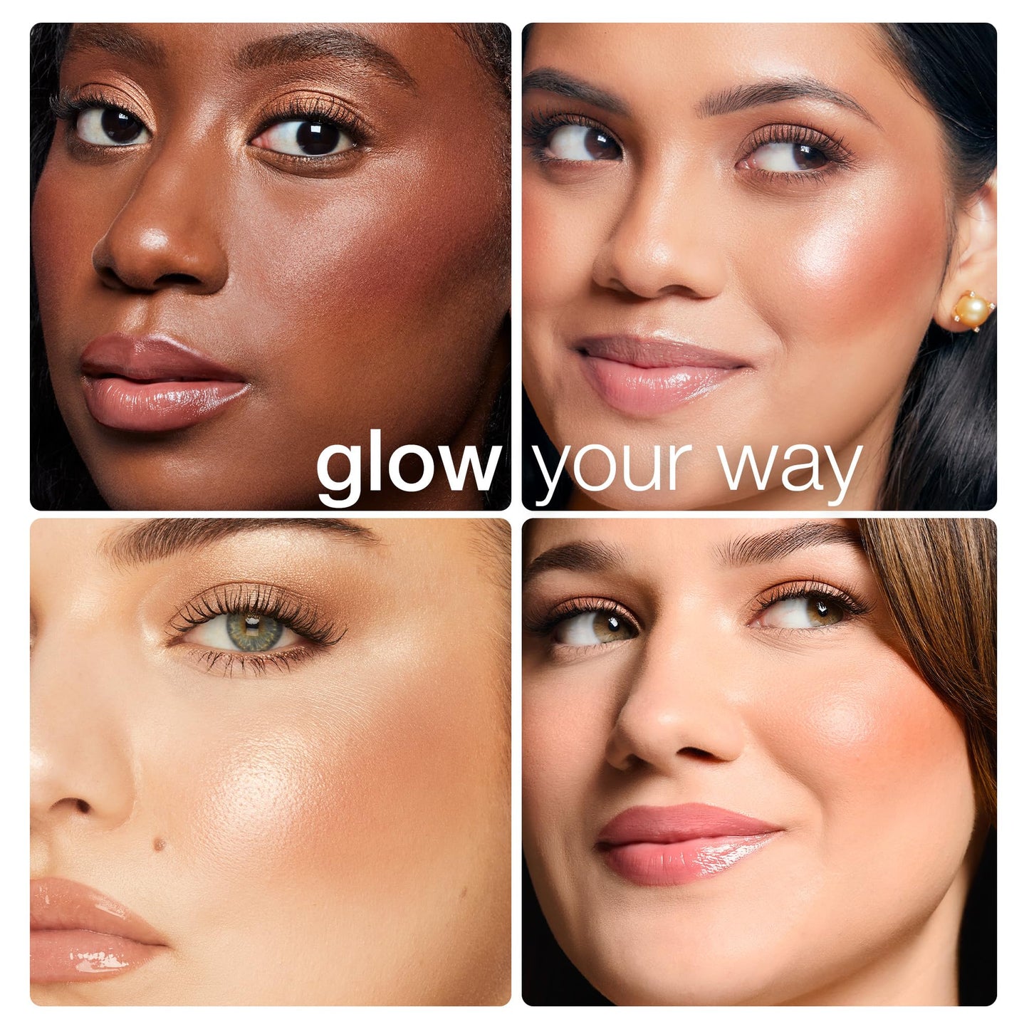 tarte glow wardrobe highlighting eye & cheek palette - Highlighter, Blush, Bronze & Eyeshadow All-in-One Face & Eye Viral Makeup for Everday Radiant Beauty and Personal Care tarte