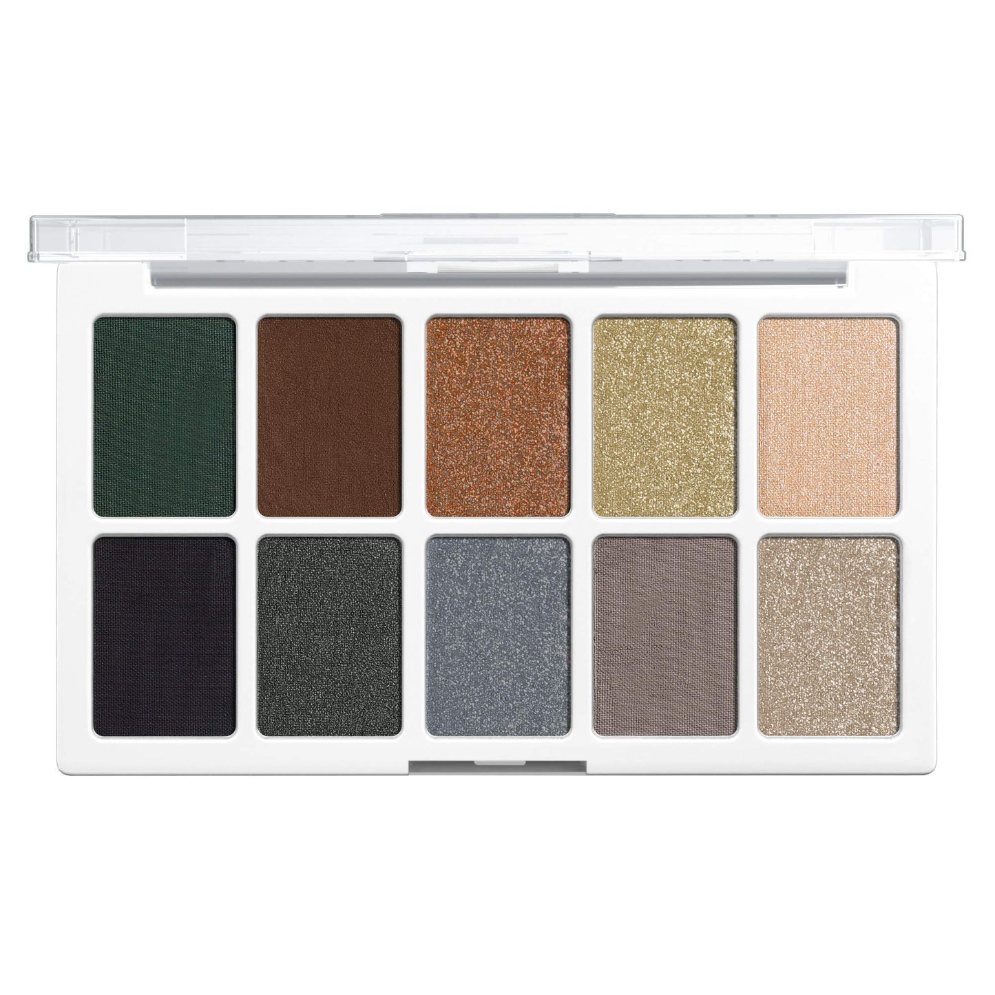 wet n wild Color Icon 10-Pan Eyeshadow Makeup Palette, Blue Lights Off, Long Lasting, Shimmer, Metallic, Glittery, Matte, Rich Smooth Pigment, Cruelty