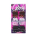 Goody Classic Claw Hair Clips - 6-Count, Clear, Brown and Black - 1/2 Claw Will Gently Keep Hair Secured In Place with a Long Lasting Hold, color may