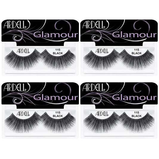 Ardell Fashion Lashes Pair - 115, (Pack of 4)