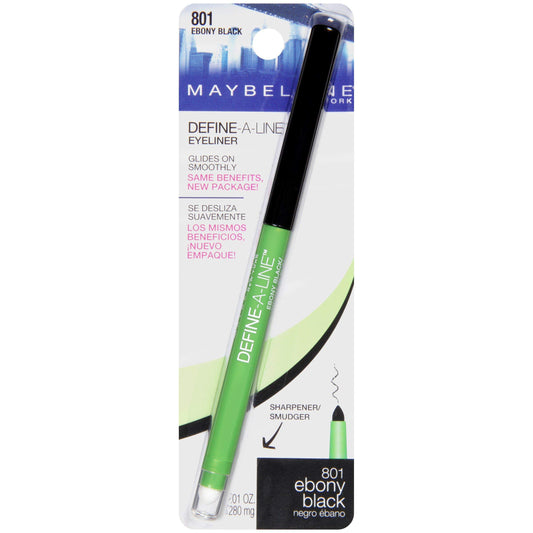 Maybelline Define A Lash Mascara - Ebony Black (Pack Of 20)