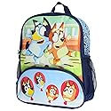 AI ACCESSORY INNOVATIONS Bluey 14" Kids School Travel Backpack Bag For Toys w/Raised Character Designs
