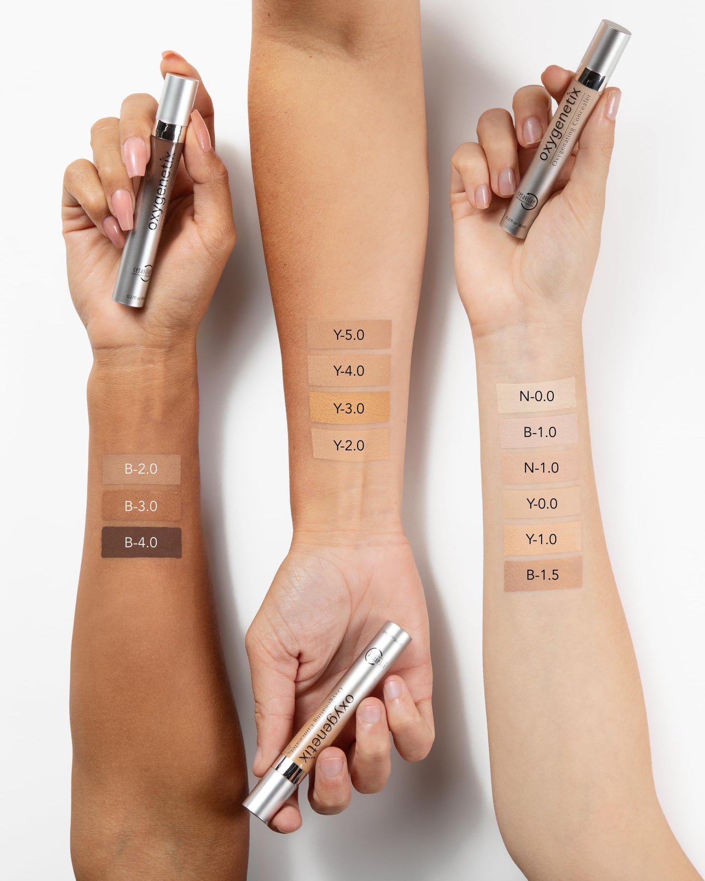 Oxygenetix Oxygenating Concealer - Y-3.0 | Full Coverage for Dark Circles, Face & Body | Lightweight, Sweat-Resistant Formula
