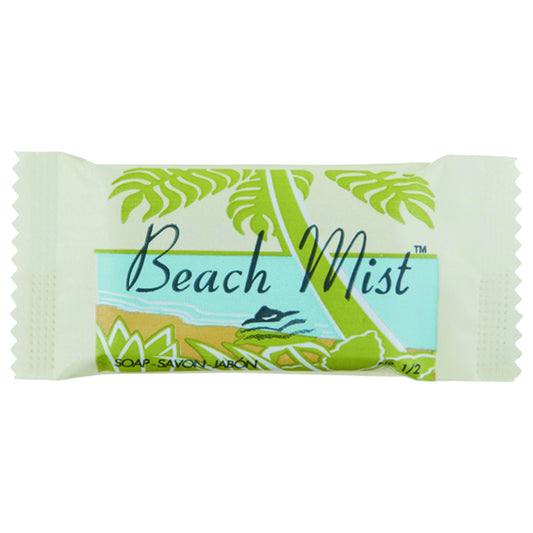 Beach Mist NO12 Face and Body Soap, Beach Mist Fragrance, # 1/2 Bar (Case of 1000)