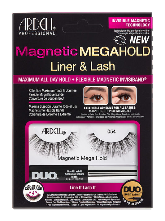 Ardell Magnetic MegaHold Liquid Liner & Lash 054, 1 pair