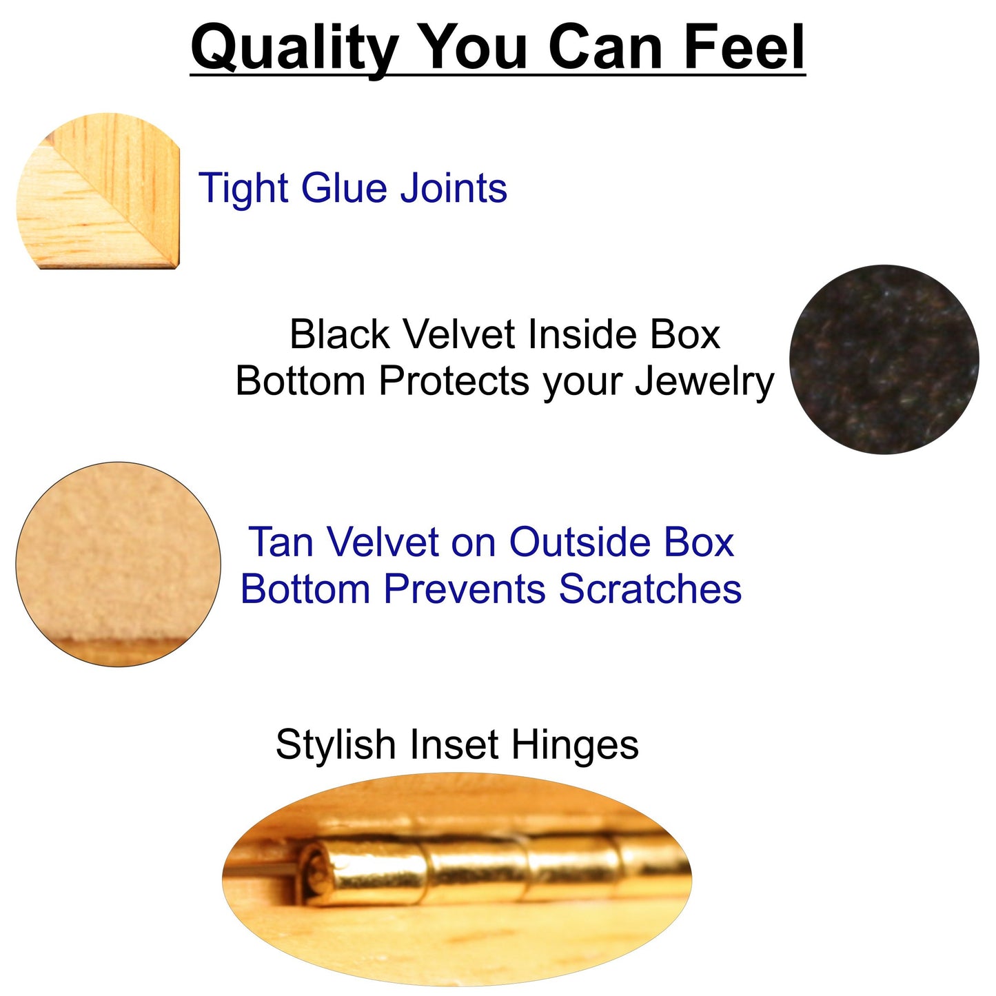 Wood Art Eagle Box - Handmade USA - Unmatched Quality - Unique Original Art Work - Scout Gift, Ring Trinket Jewelry Box (#4101 Eagle Head 4x5x1.5)