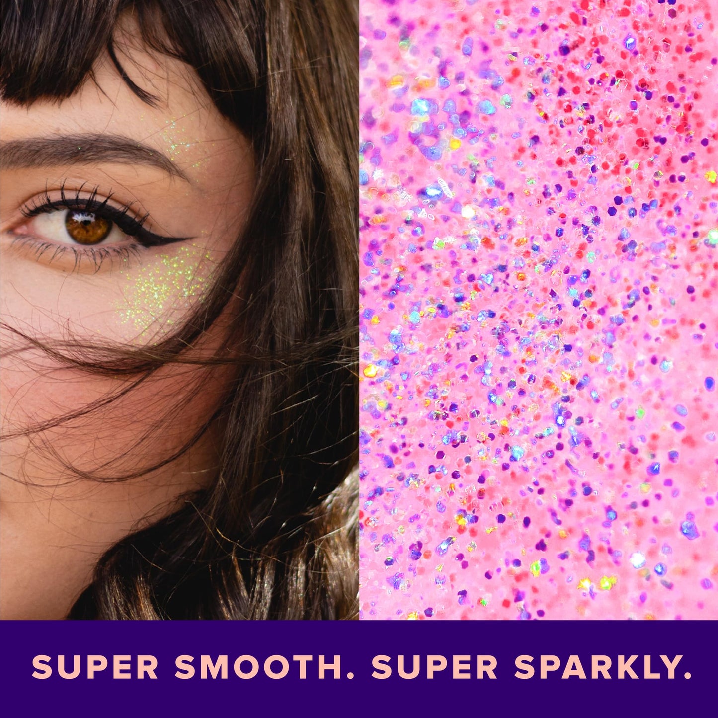 UNICORN SNOT Holographic Face Glitter & Body Glitter Gel | Holiday Glitter Makeup: Stocking Stuffers & Christmas Gift | Hair Glitter, Vegan & Cruelty