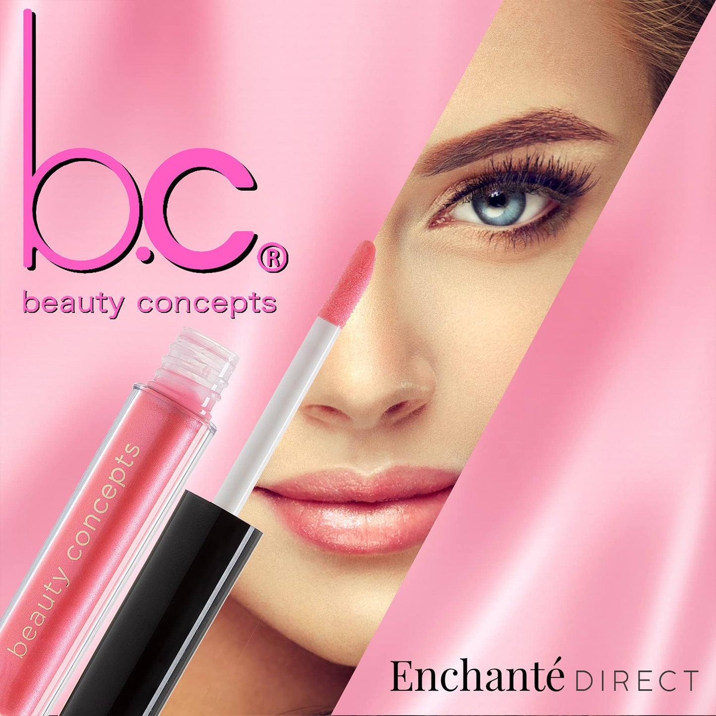 Beauty Concepts Lip Gloss Collection - Shimmering, Glossy Lip Makeup Set for a Radiant Finish, Neutral