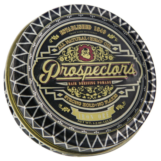 Prospectors Iron Ore Strong Hold Pomade 1.5 oz