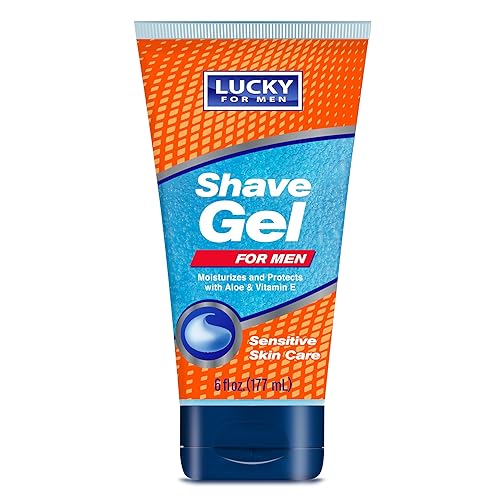 Lucky Super Soft Men's Shave Gel, 5.9 Ounce