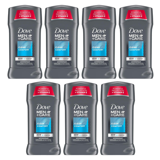 Dove Men + Care Antiperspirant Deodorant Stick Clean Comfort 2.70 oz (Pack of 7) Beauty and Personal Care Dove
