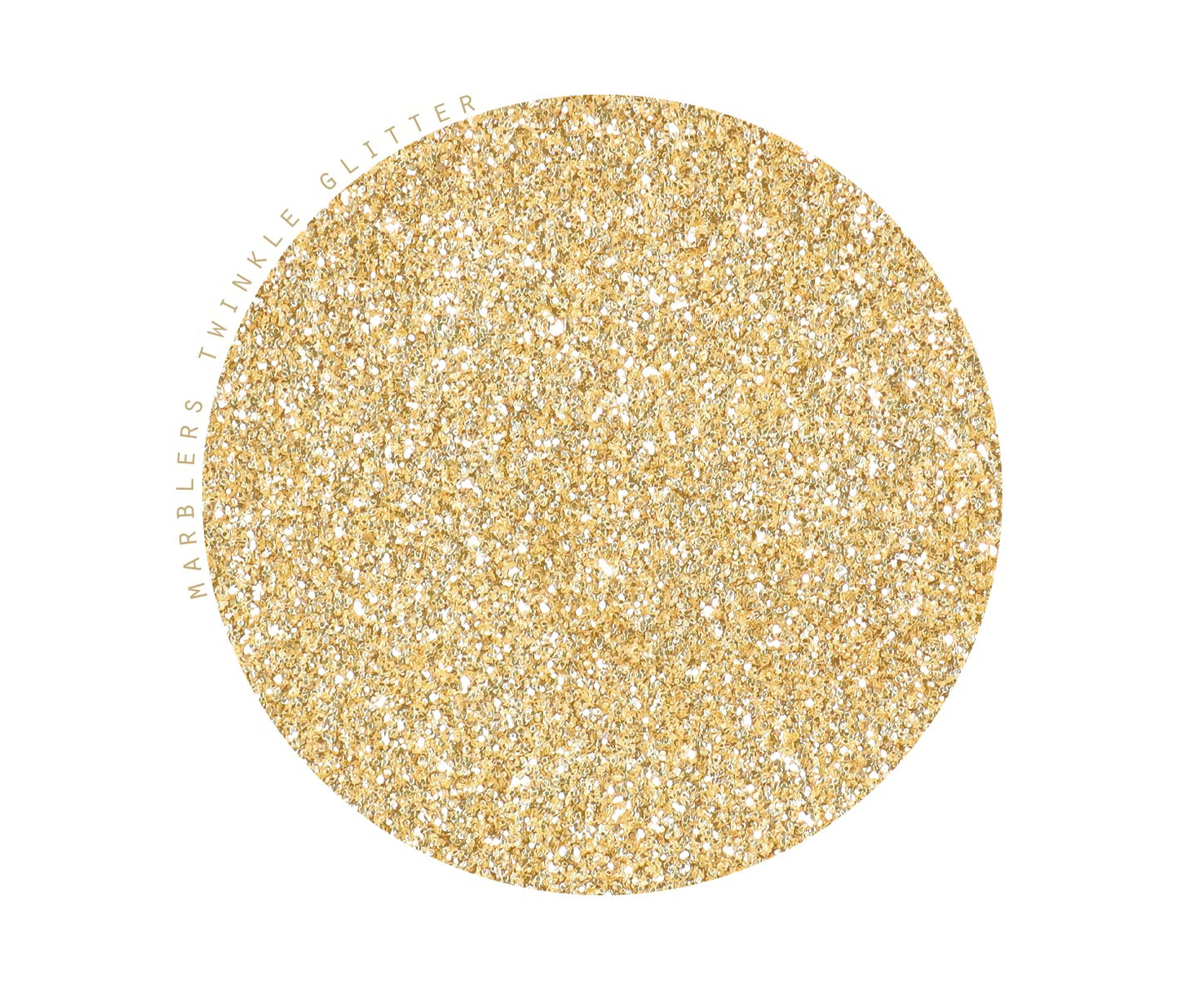 MARBLERS Twinkle Glitter [Silk Beige] 3oz (85g) | Fine | Non-Toxic, Vegan, Cruelty-Free | Face, Body, Eyeshadow, Hair, Festival, Party Makeup | Nail
