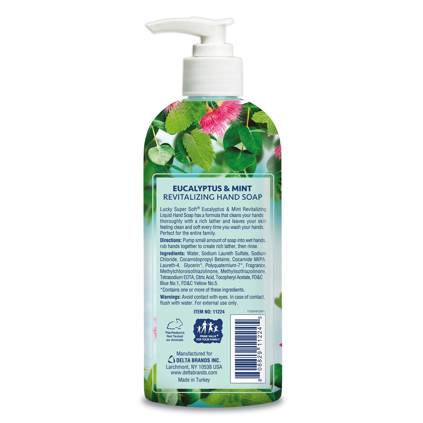 Lucky Super Soft Liquid Hand Soap, Eucalyptus Mint, 14 Fluid Ounce Beauty & Personal Care Delta