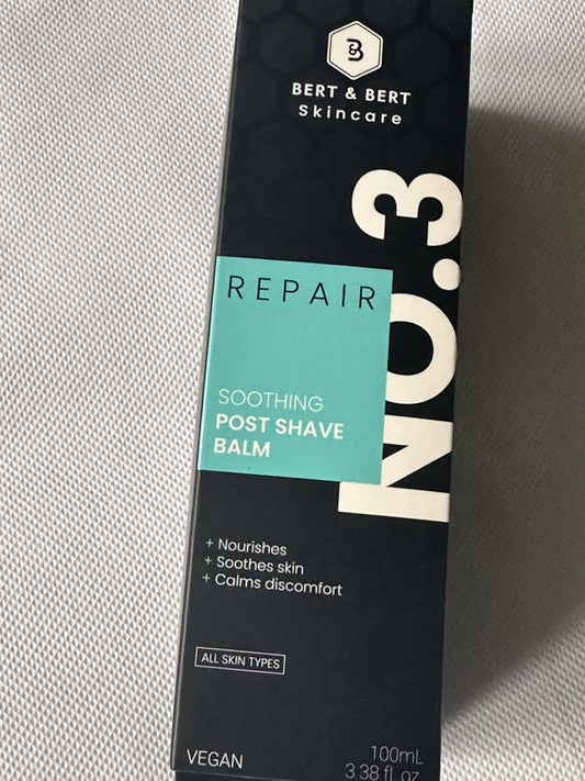 Bert & Bert - Step 3: Soothing Post Shave Balm - 100ML Beauty and Personal Care Bert & Bert