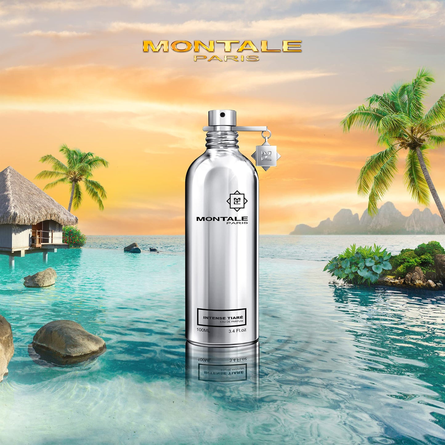 MONTALE Intense Tiare Eau de Parfum Spray, 3.3 Fl Oz