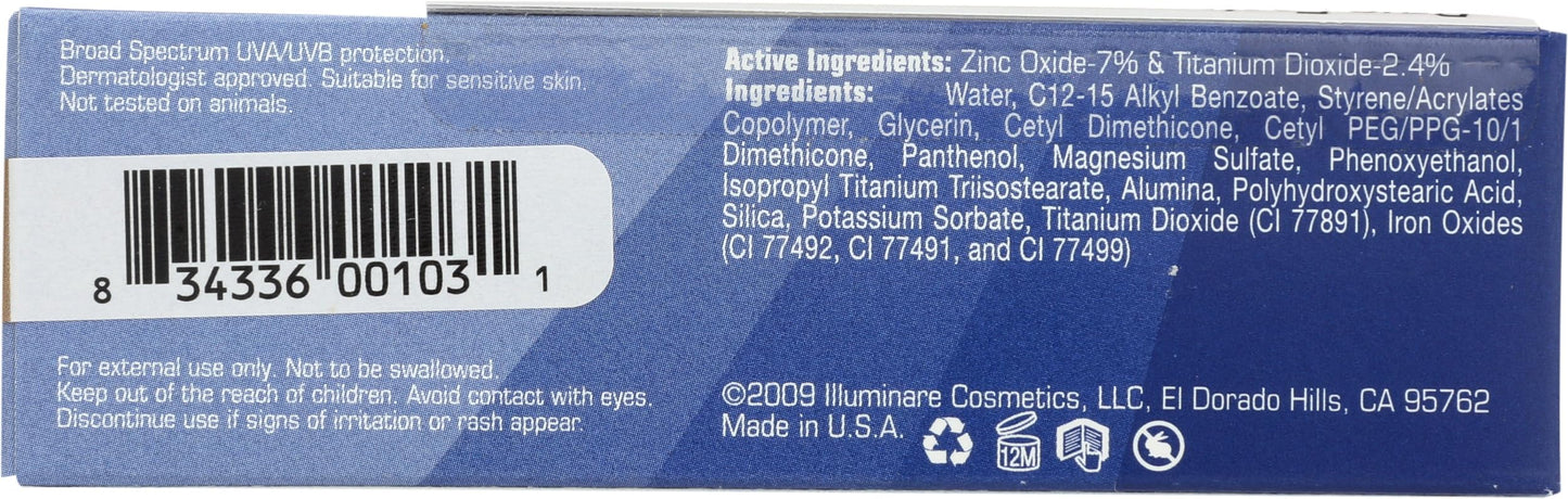 Illuminare Moisturizing Mineral Foundation - Florentine Fair (0.5 oz)