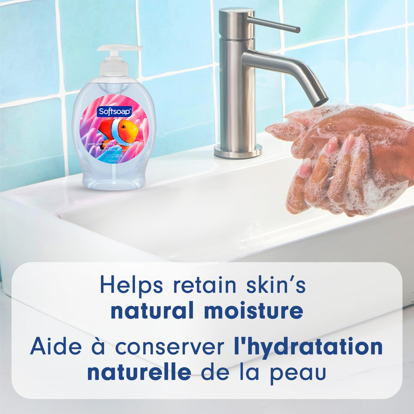 Softsoap Liquid Hand Soap, Aquarium Series - 7.5 Fl Oz (Pack of 6) Beauty and Personal Care Softsoap