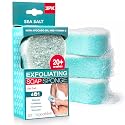 Spongeables Body Wash in a 20+ Wash Sponge, Sea Salt, 3 Count Beauty & Personal Care Spongeables