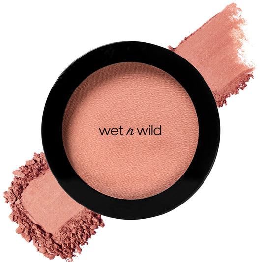 wet n wild Color Icon Blush, Effortless Matte Natural Sheer Glow & Seamless Blend, Luxuriously Infused Smooth Jojoba Oil, Cruelty-Free & Vegan