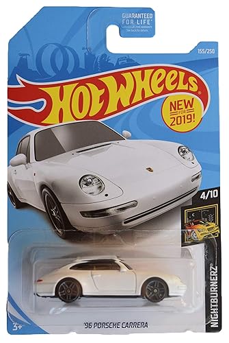 Hot Wheels Nightburnerz 4/10 [White] '96 Porsche Carrera 155/250
