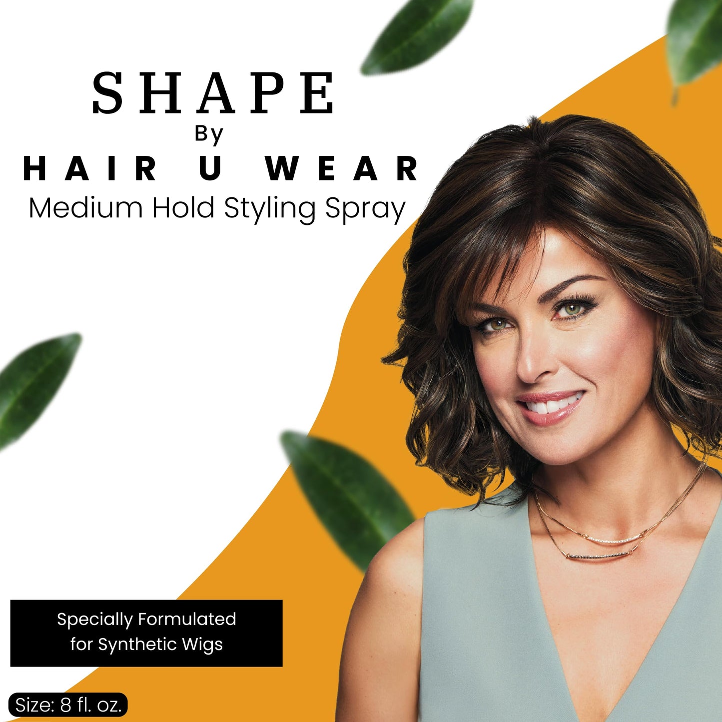 Medium Hold Hair Spray for Synthetic Wigs, Hairpieces, and Extensions - 8 fl oz
