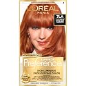 L'Oreal Paris Superior Preference Luminous Fade-Defying Permanent Hair Color, Hair Dye For Up to 9 Weeks of Radiance, Lightest Auburn 7LA, 1 Hair Dye