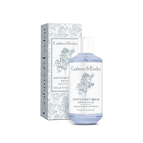 Crabtree & Evelyn Bath and Shower Gel, Nantucket Briar, 8.2 Fl Oz