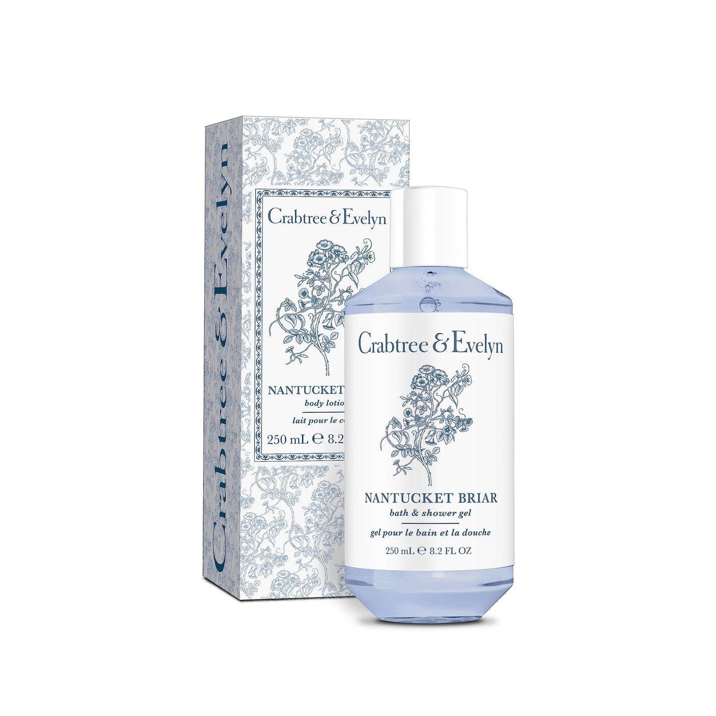 Crabtree & Evelyn Bath and Shower Gel, Nantucket Briar, 8.2 Fl Oz