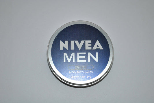 Nivea Men Creme Moisturizer Tin for Face, Hands and Body, 1 oz / 29 g